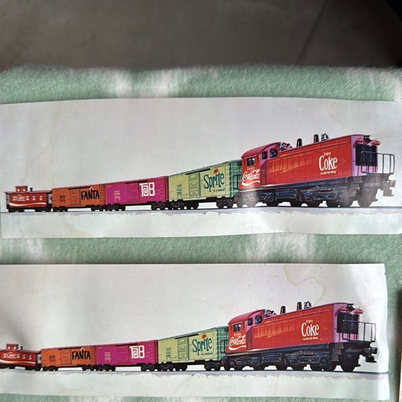 Vintage Coca-Cola Racing or advertising decals set - Picture 2 of 8